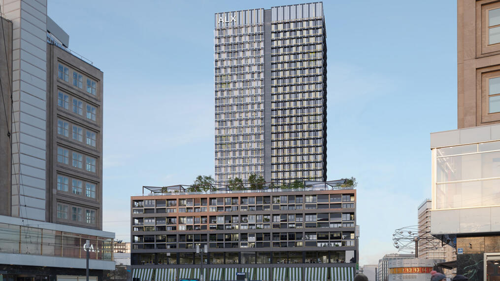 Hochhaus am Alexanderplatz(c)sauerbruch hutton